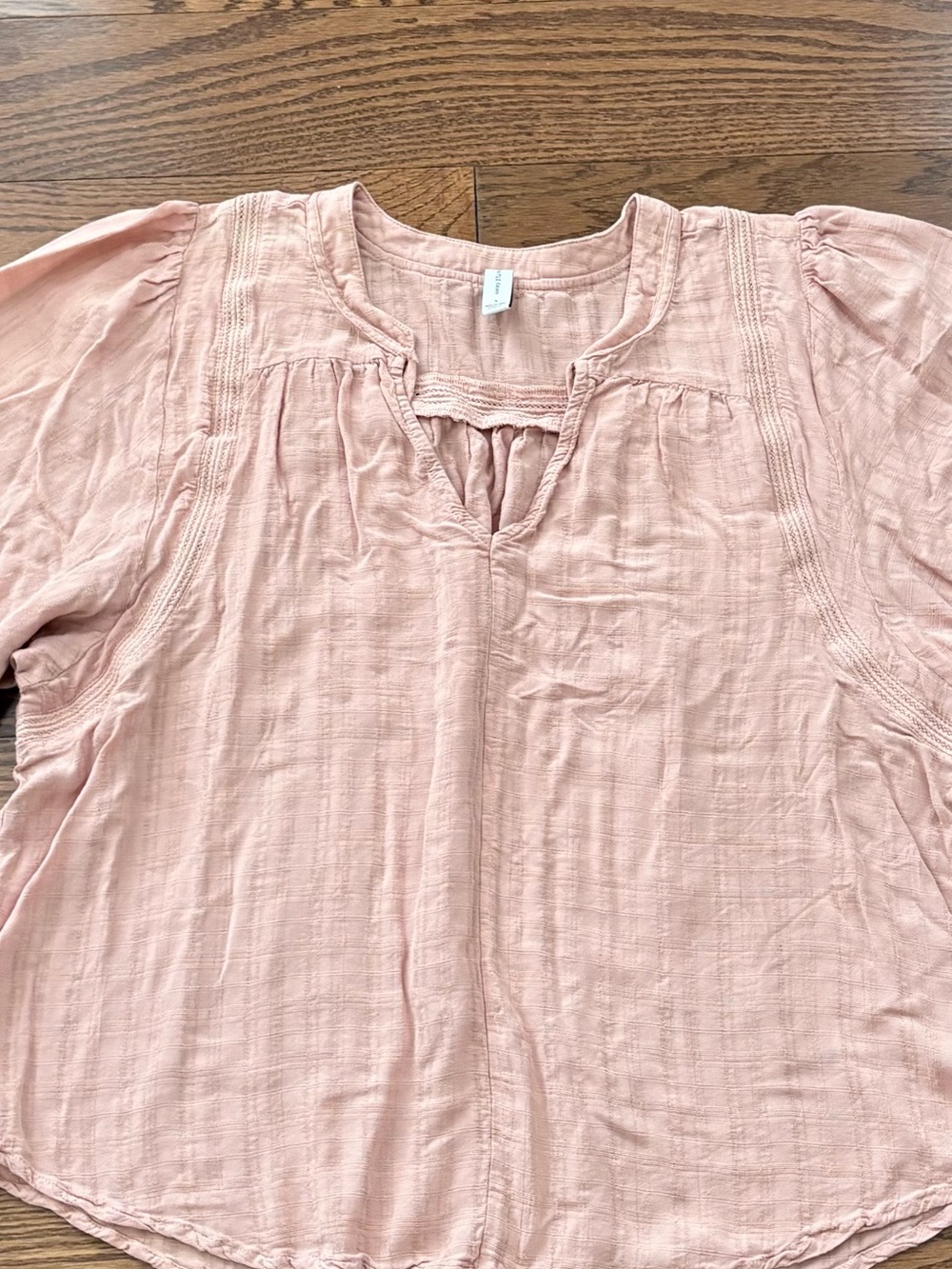 Perfect Airy Summer Top in Peach Size S/M